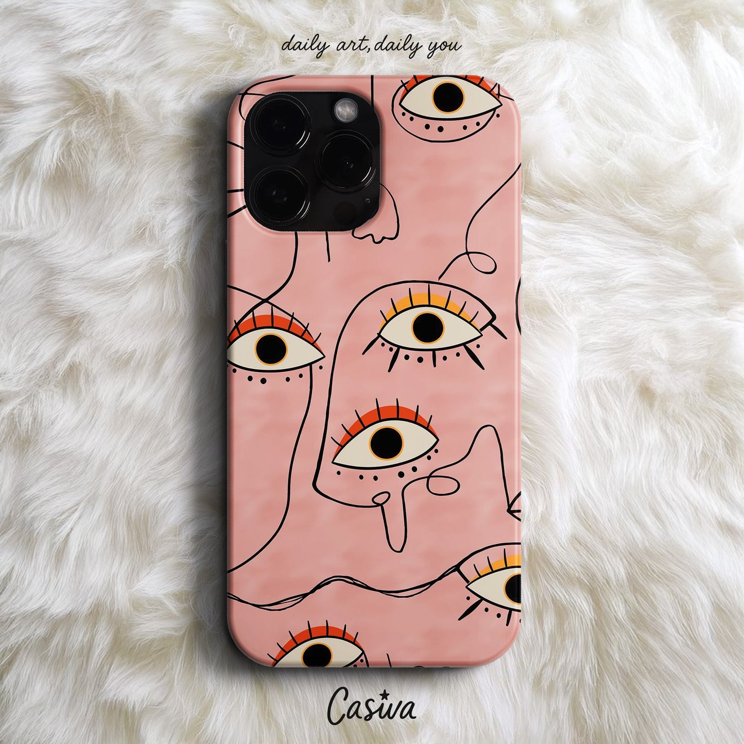 Casiva "Mystic Gaze" Tasarım Telefon Kılıfı - Premium Tasarım Kılıflar Serisi