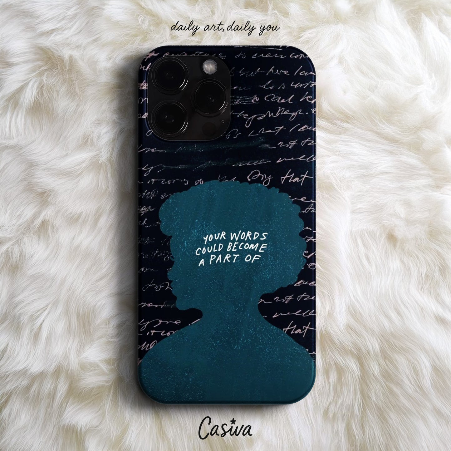 'Written in the Soul' Tasarım Telefon Kılıfı
