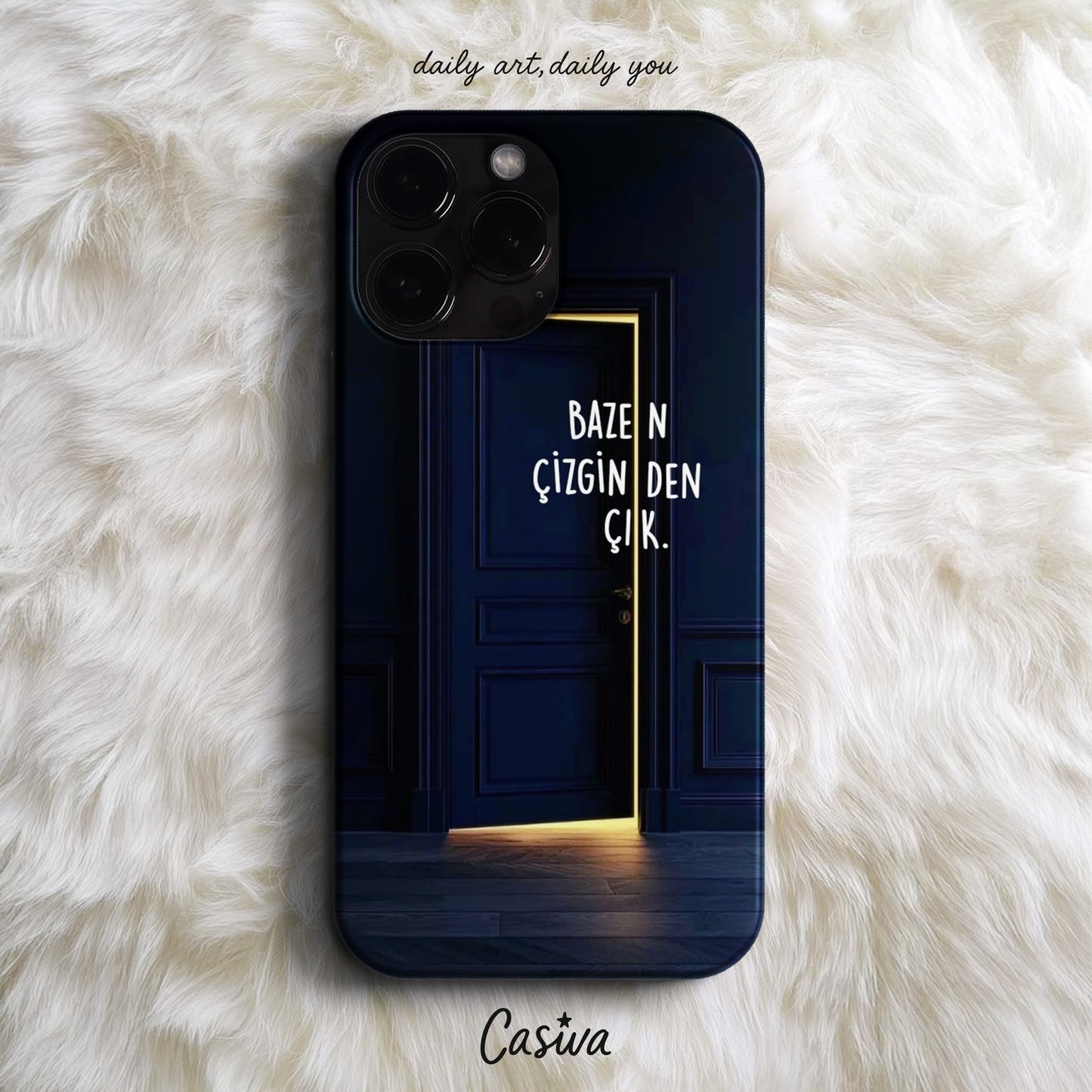 Casiva "Out of Line" Tasarım Telefon Kılıfı - Modern Tasarımlar Serisi