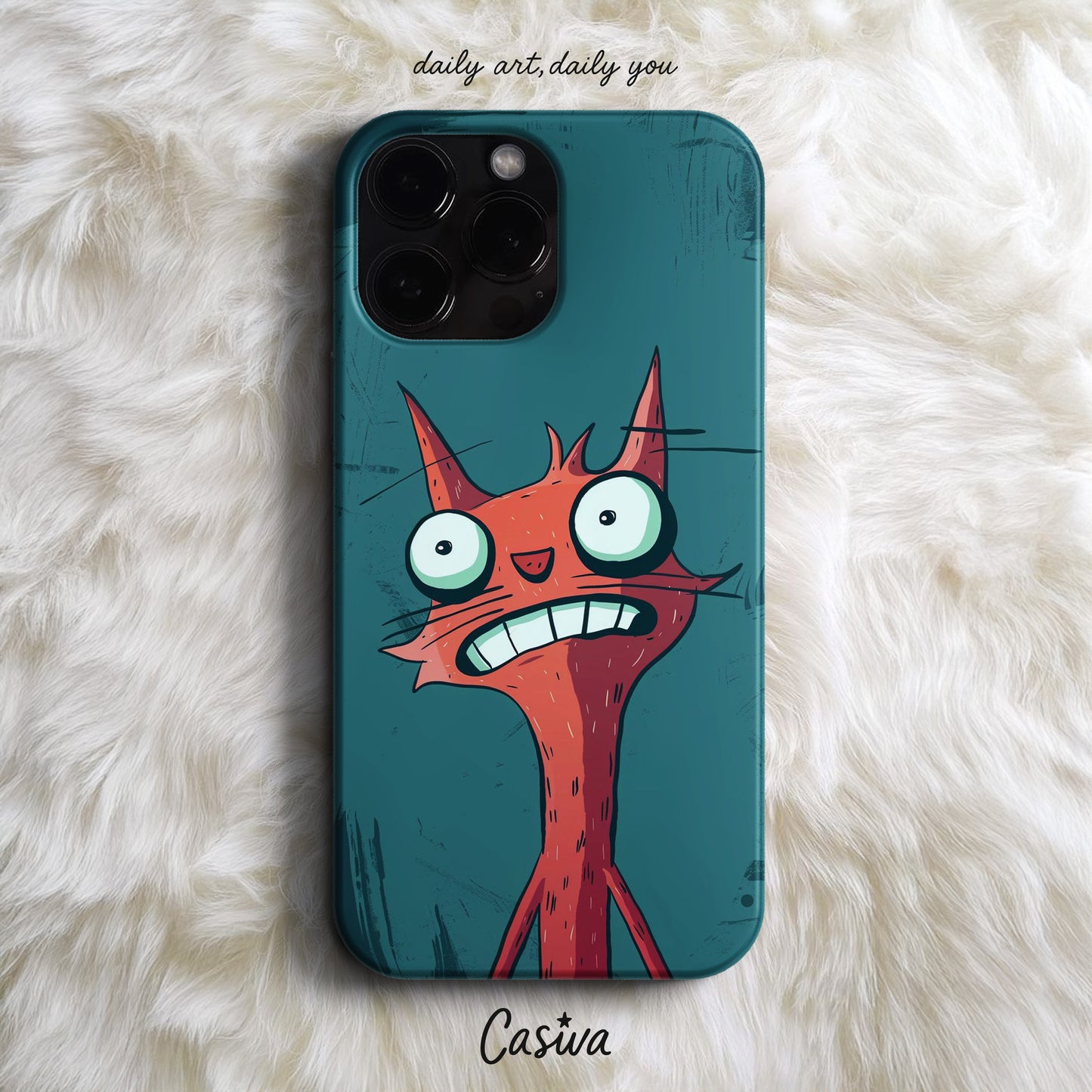 Casiva "Panic Mode" Tasarım Telefon Kılıfı - Tasarım Kılıflar Serisi