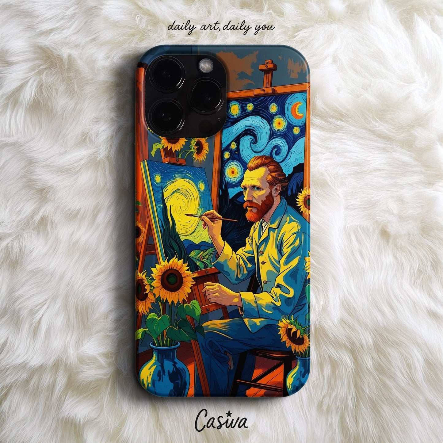 'Vincent's Studio' Tasarım Telefon Kılıfı