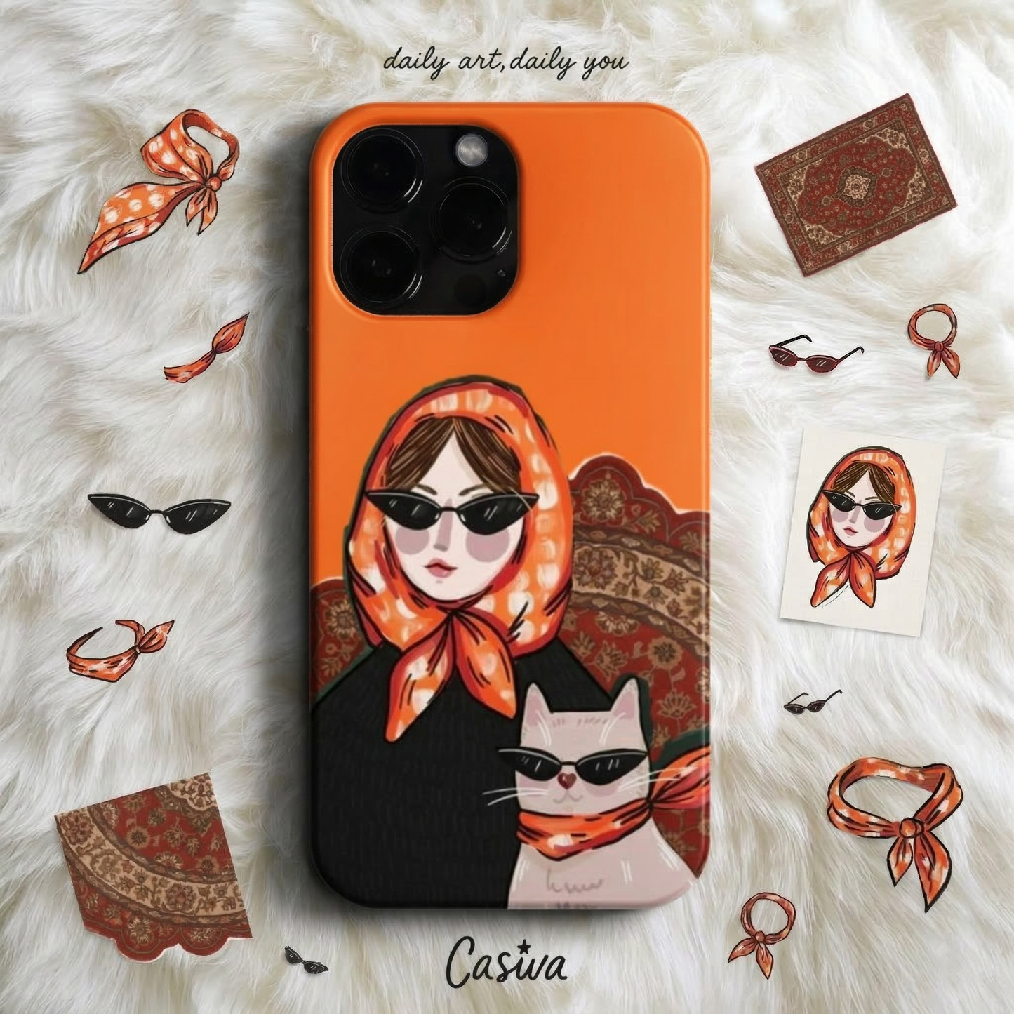 'Anatolian Chic' Tasarım Telefon Kılıfı