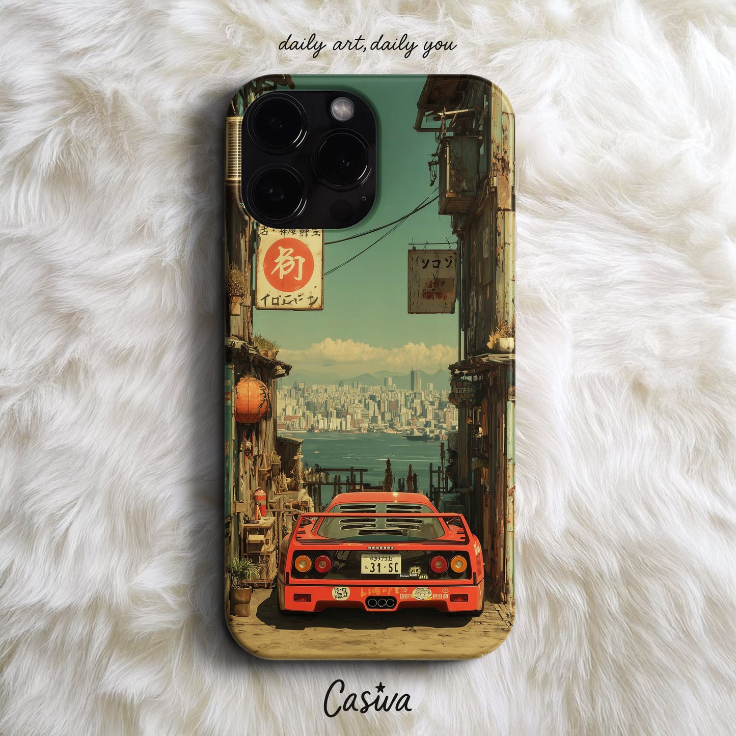 Casiva "Tokyo Dreams" Tasarım Telefon Kılıfı - Tasarım Kılıflar Serisi