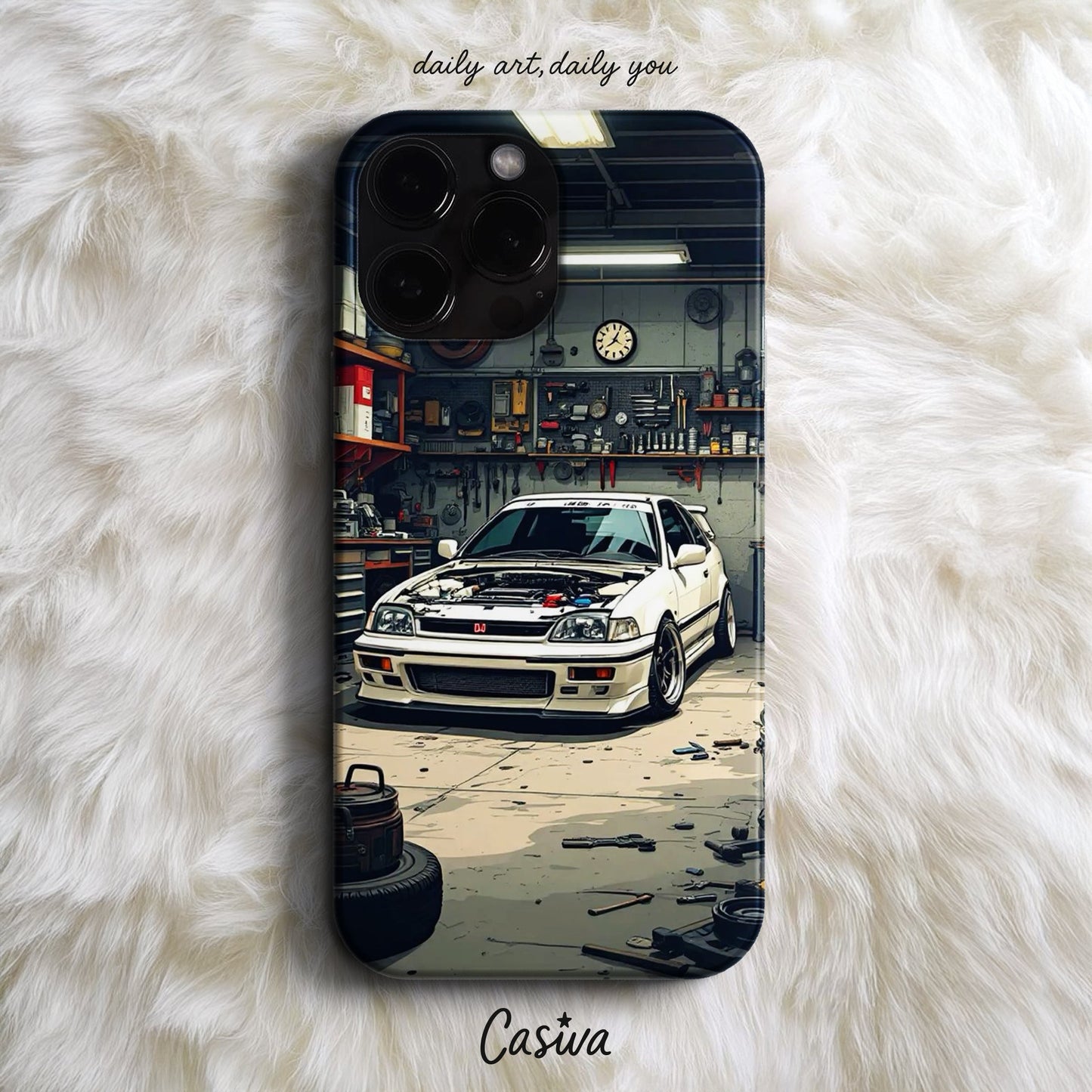 Casiva "Built Not Bought" Tasarım Telefon Kılıfı - Automotive Serisi