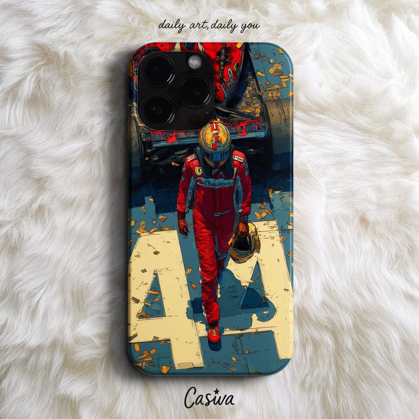 Casiva "Finish Line Legend" Tasarım Telefon Kılıfı - Sport & Lifestyle Serisi
