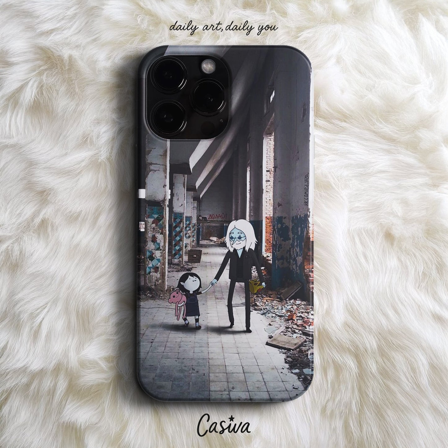 Casiva "Lost Childhood" Tasarım Telefon Kılıfı - Sanat & Tasarım Serisi