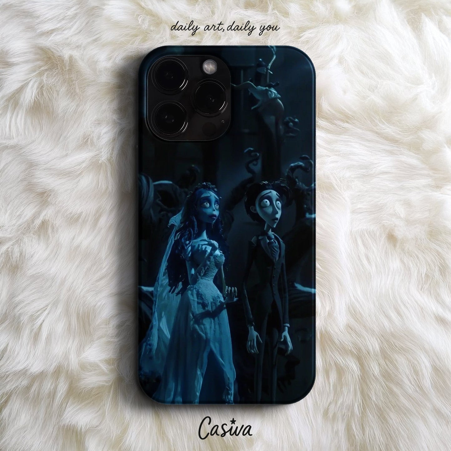 Casiva "Corpse Bride Dark Romance" Tasarım Telefon Kılıfı - Film & Sinema Serisi