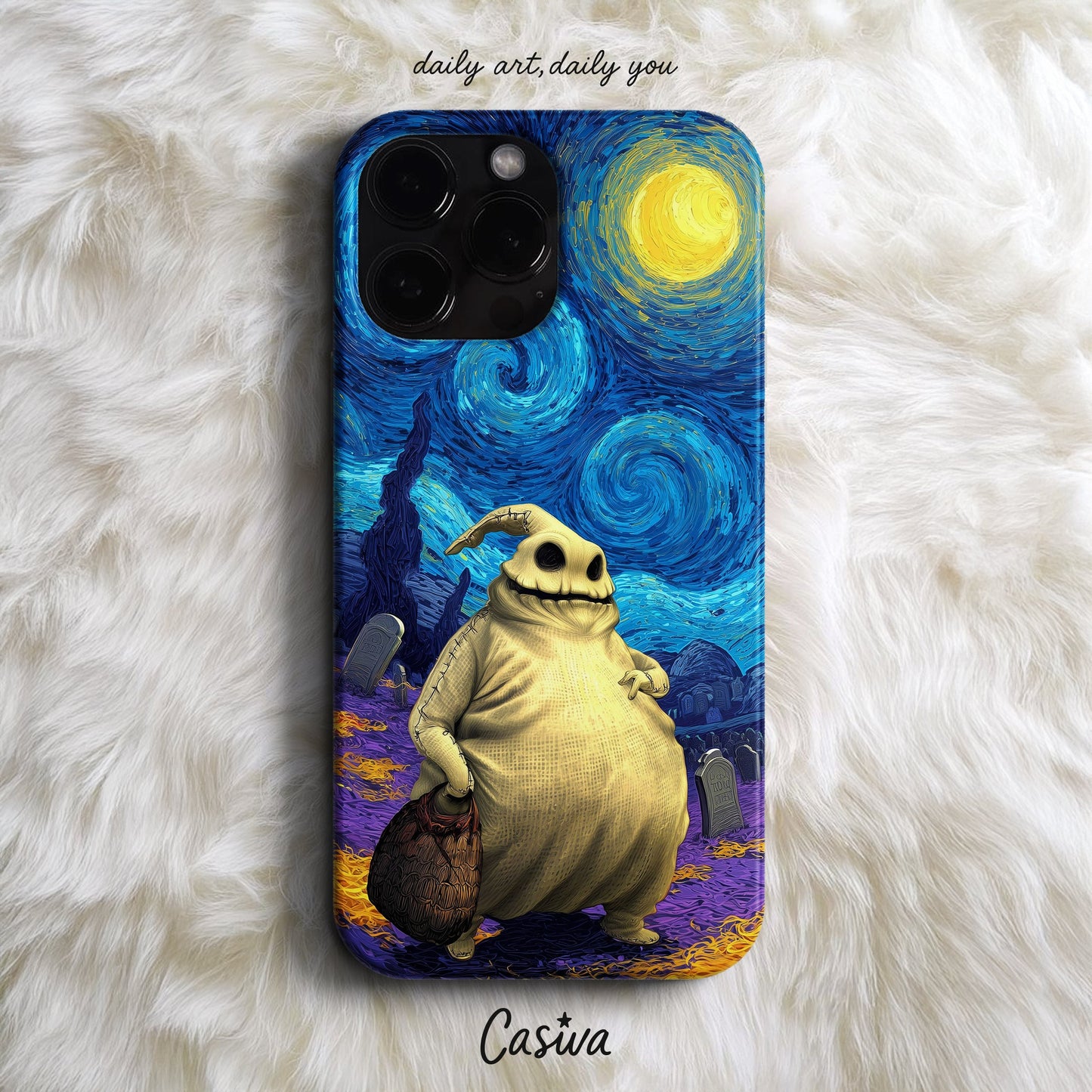 Casiva "Cosmic Nightmare" Tasarım Telefon Kılıfı - Halloween & Dark Themes Serisi