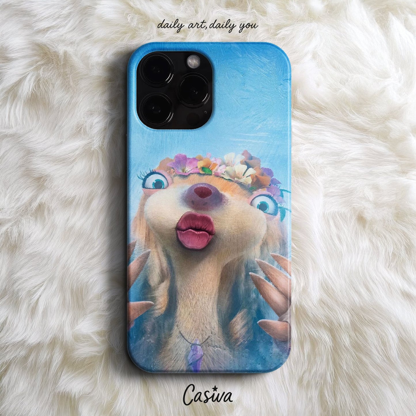 Casiva "Frozen Elegance" Tasarım Telefon Kılıfı - Premium Tasarım Kılıflar Serisi