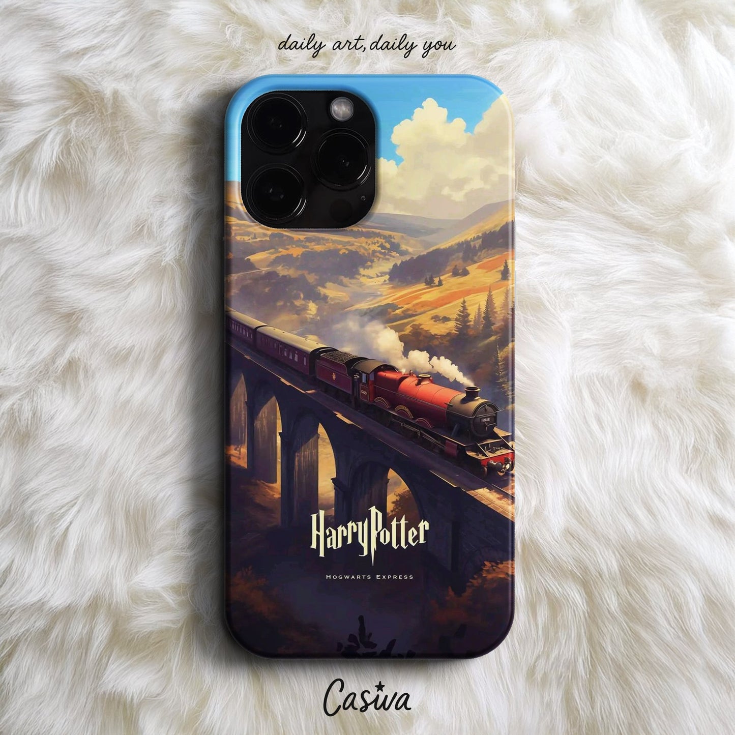 Casiva "Wizard Express" Tasarım Telefon Kılıfı - Premium Tasarım Kılıflar Serisi