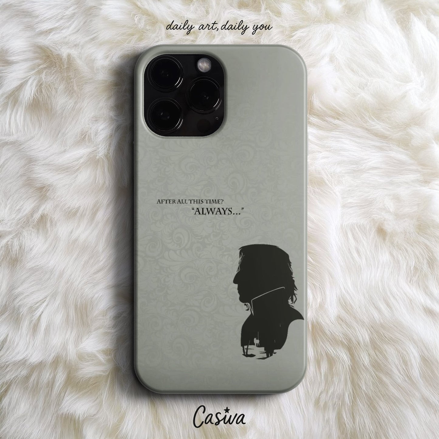 Casiva "Always Snape Quote" Tasarım Telefon Kılıfı - Harry Potter Serisi