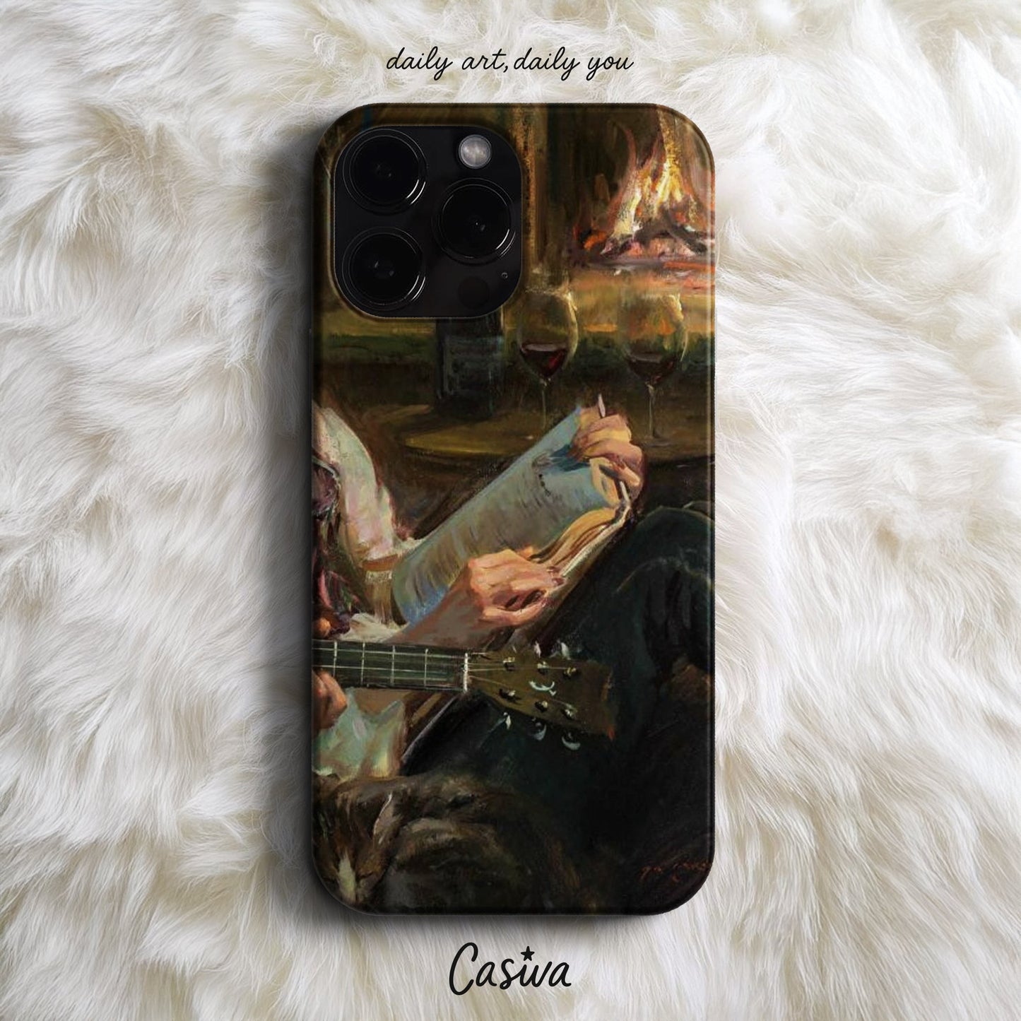 Casiva "Warm Vintage Cozy" Tasarım Telefon Kılıfı - Tasarım Kılıflar Serisi