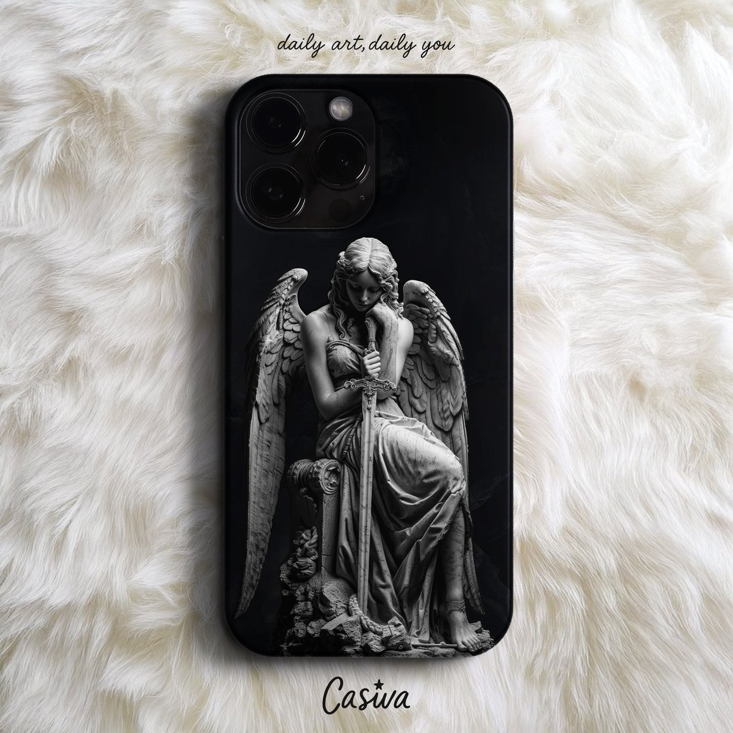 Casiva "Mystic Angel" Tasarım Telefon Kılıfı - Premium Designs Serisi