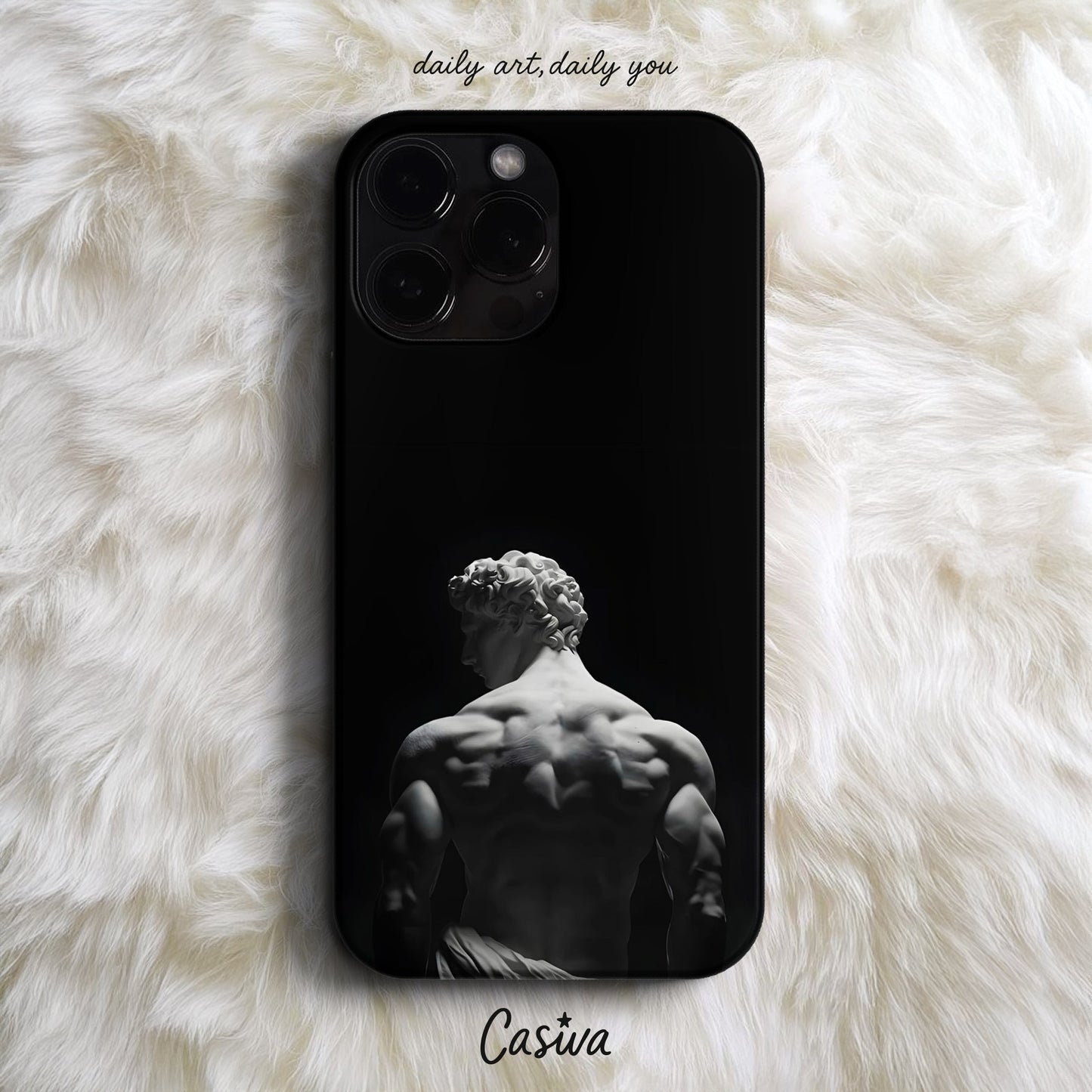 Casiva "Classical Marble Statue" Tasarım Telefon Kılıfı - Sanat Serisi Serisi