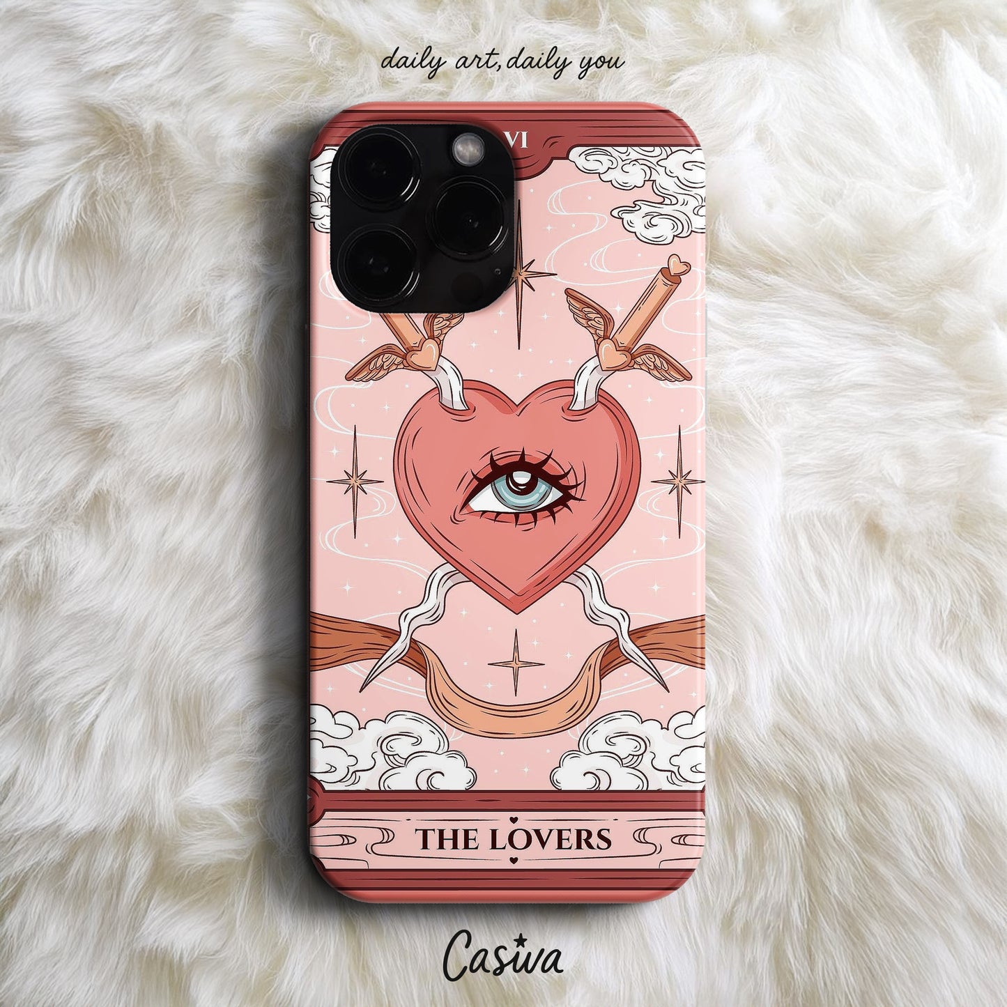Casiva "Mystic Lovers Eye" Tasarım Telefon Kılıfı – Art Serisi