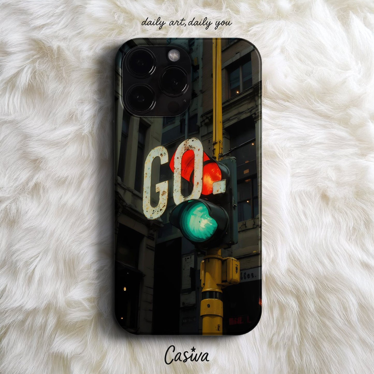 Casiva "GO Mode" Tasarım Telefon Kılıfı - Premium Tasarım Kılıflar Serisi