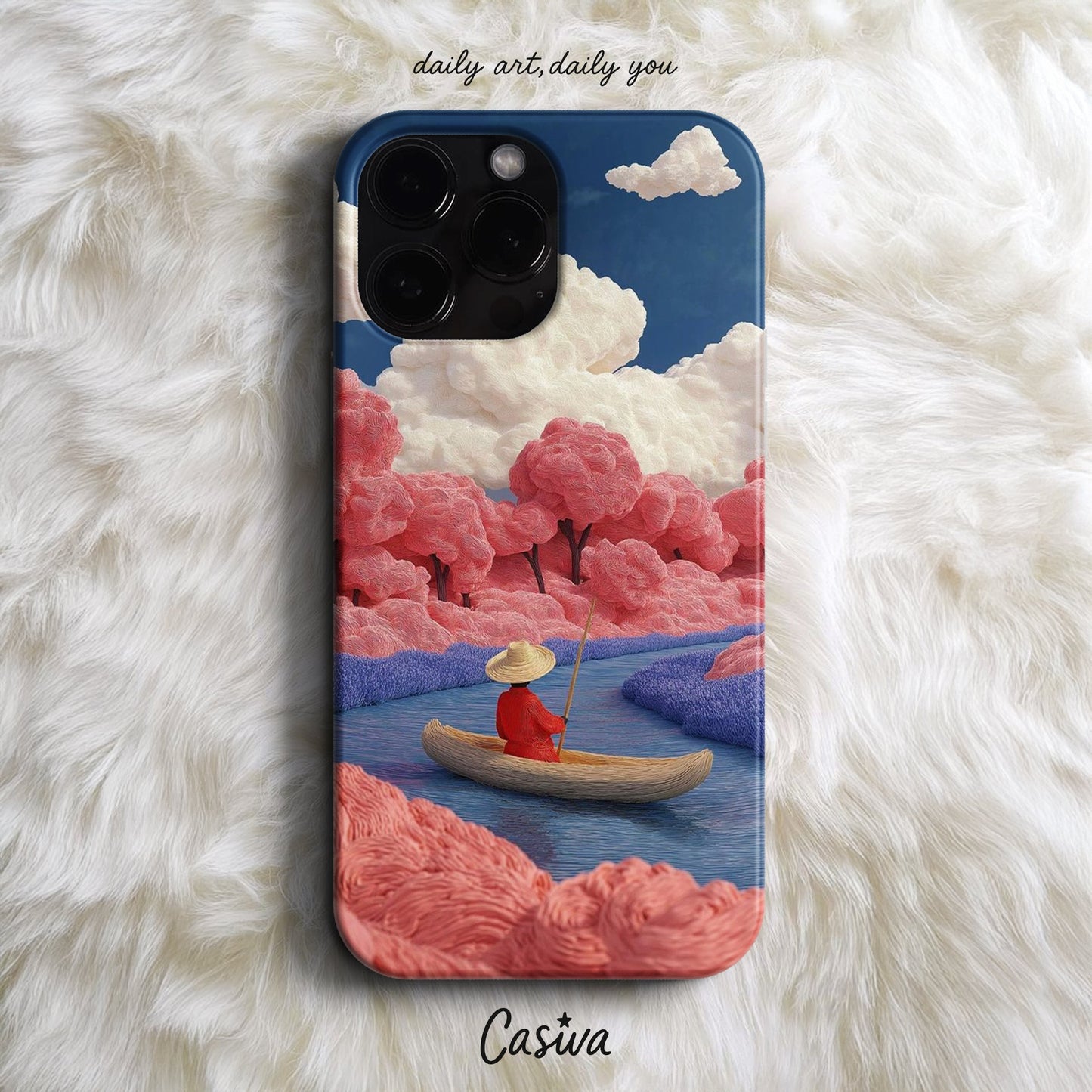 Casiva "Candy River Dream" Tasarım Telefon Kılıfı - Estetik Tasarımlar Serisi