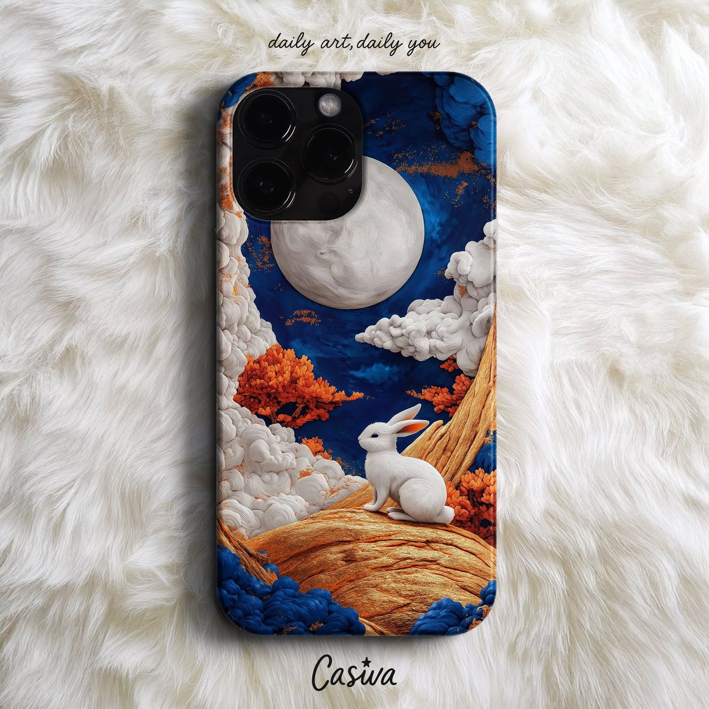 Casiva "Moonlit Dream" Tasarım Telefon Kılıfı - Premium Tasarım Kılıflar Serisi
