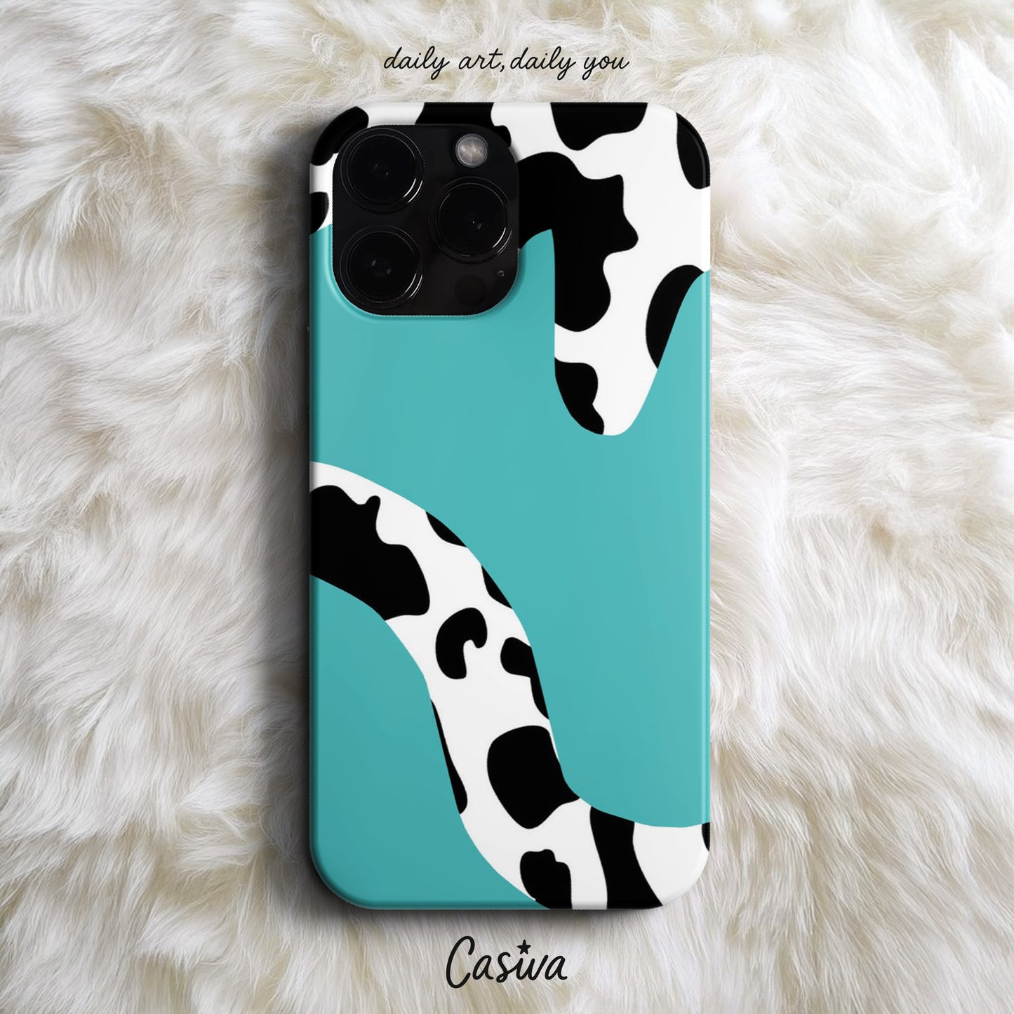 'Aqua Cow' Tasarım Telefon Kılıfı