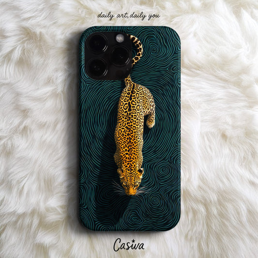 'Hypnotic Leopard' Tasarım Telefon Kılıfı