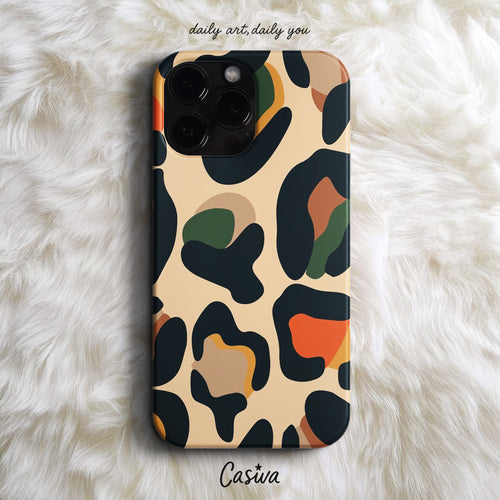 Casiva "Boho Leopard" Tasarım Telefon Kılıfı - Pattern & Print Serisi