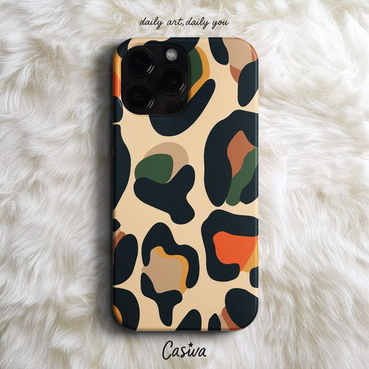 Casiva "Boho Leopard" Tasarım Telefon Kılıfı - Pattern & Print Serisi