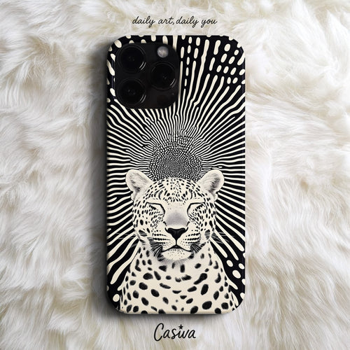 Casiva "Radiant Leopard" Tasarım Telefon Kılıfı - Animal Prints Serisi