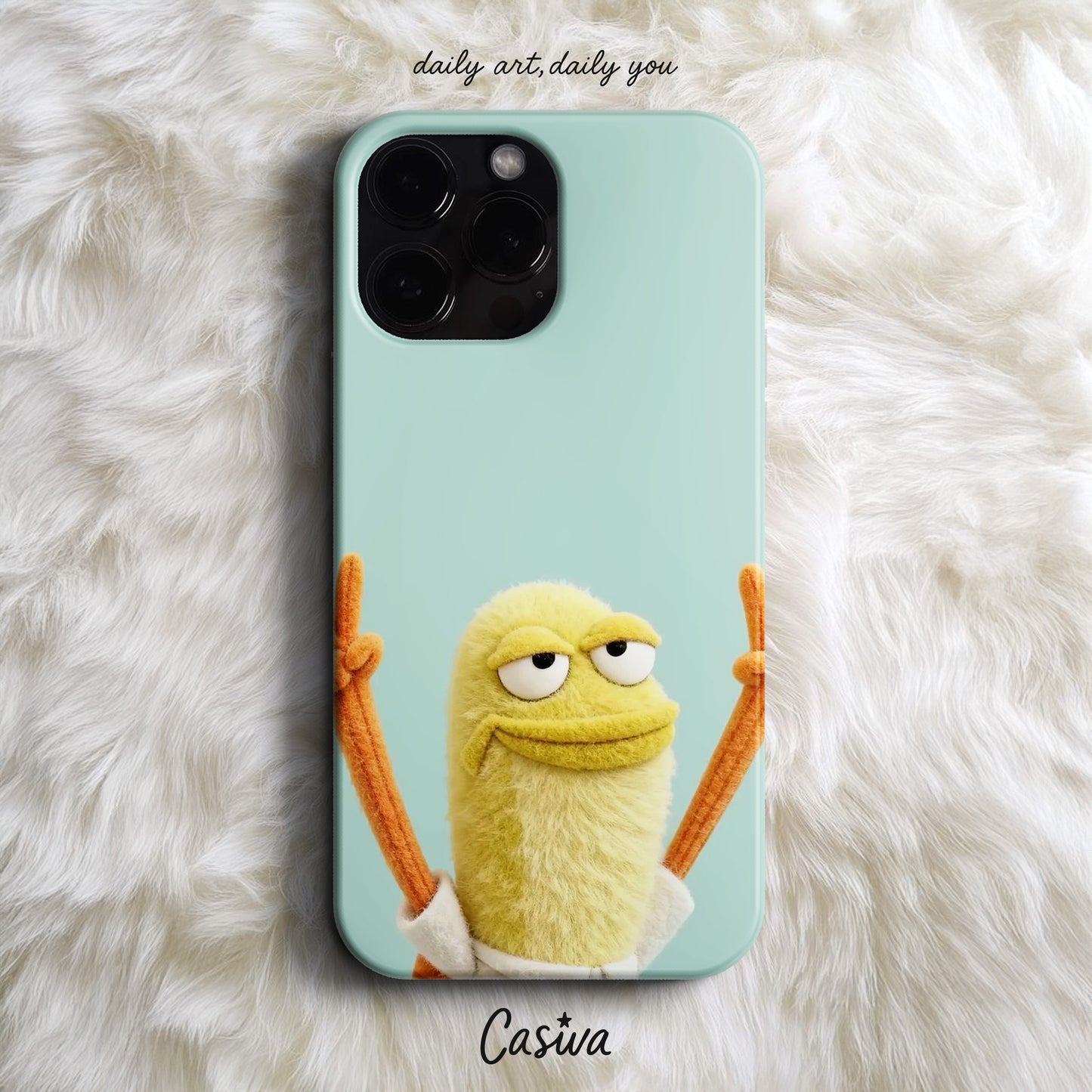Casiva "Chill Guy" Tasarım Telefon Kılıfı - Popüler Tasarımlar Serisi