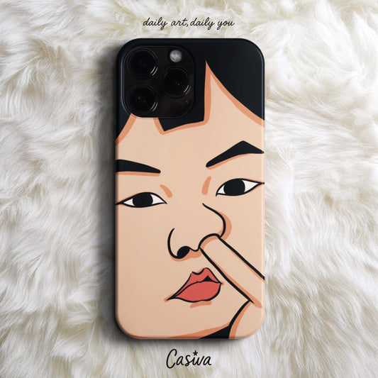 Casiva "Golden Digger" Tasarım Telefon Kılıfı - Premium Designs Serisi
