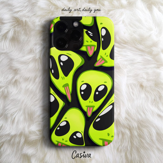 Casiva "Silly Alien" Tasarım Telefon Kılıfı - Character Designs Serisi