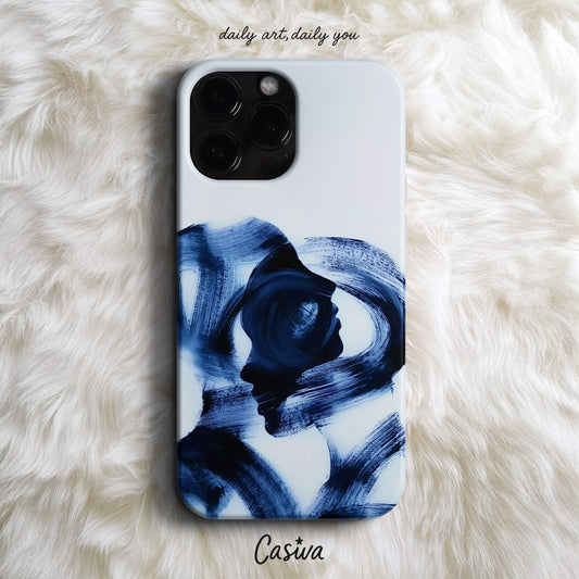 Casiva "Blue Mind" Tasarım Telefon Kılıfı - Premium Designs Serisi