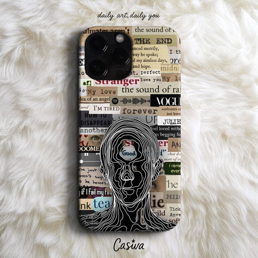 Casiva "Inner Noise" Tasarım Telefon Kılıfı - Premium Designs Serisi