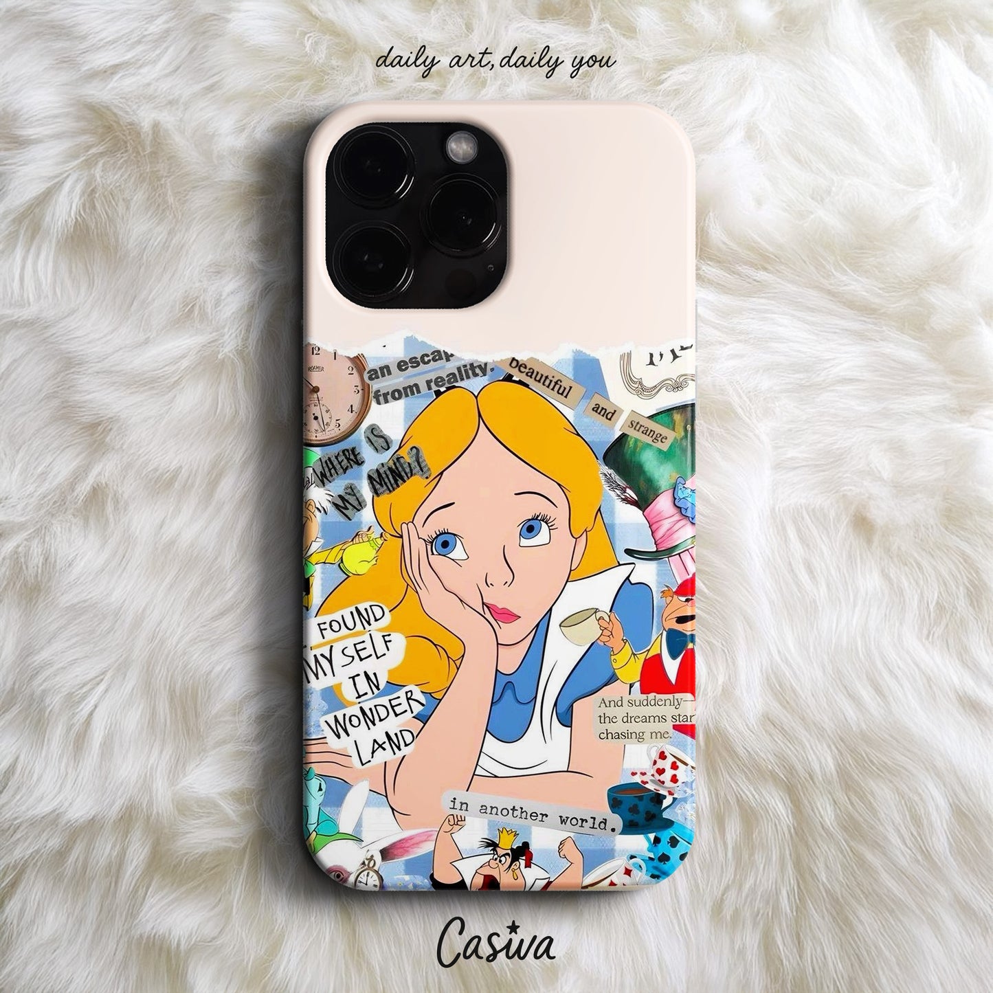 Casiva "Wonderland Dream" Tasarım Telefon Kılıfı - Tasarım Kılıflar Serisi