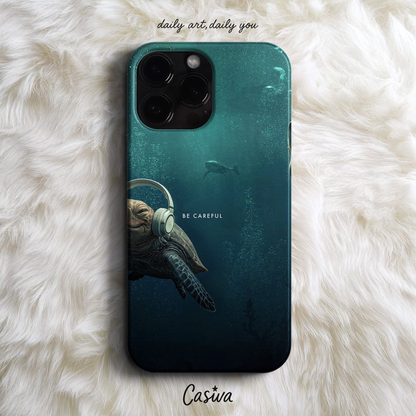 Casiva "Unbothered Attitude" Tasarım Telefon Kılıfı - Minimal & Modern Serisi