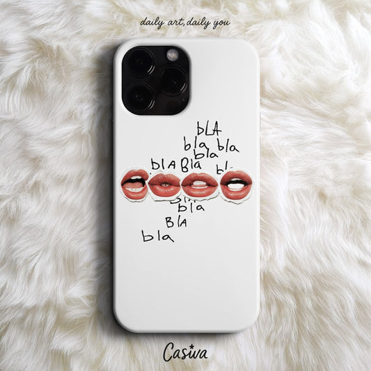 Casiva "Lip Service" Tasarım Telefon Kılıfı - Tasarım Kılıflar Serisi