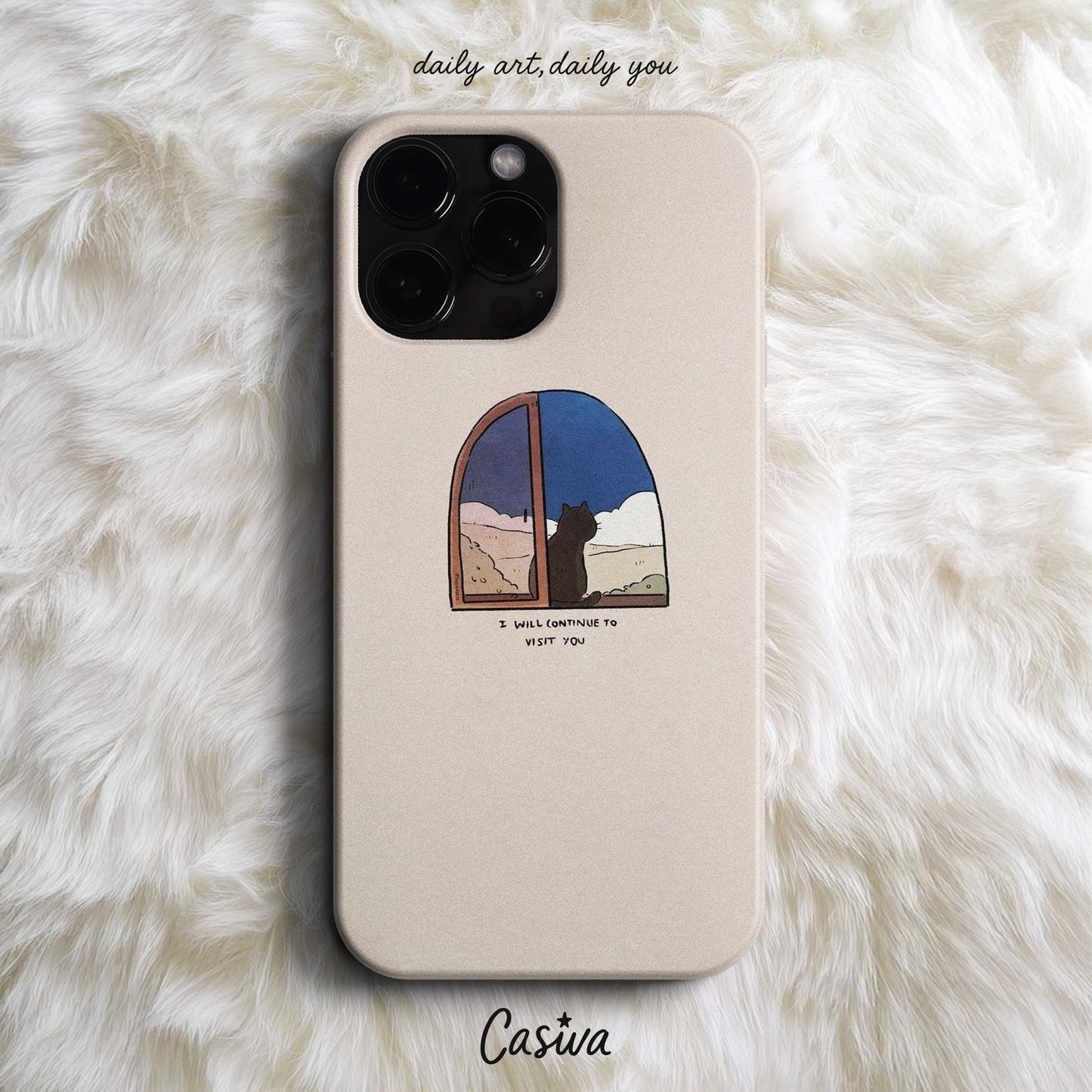 'Always Visiting' Tasarım Telefon Kılıfı