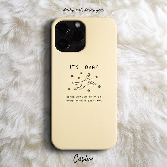 'Just Exist' Tasarım Telefon Kılıfı