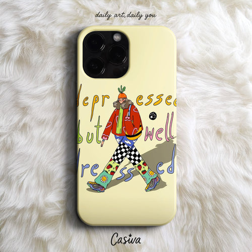 'Well Dressed' Tasarım Telefon Kılıfı