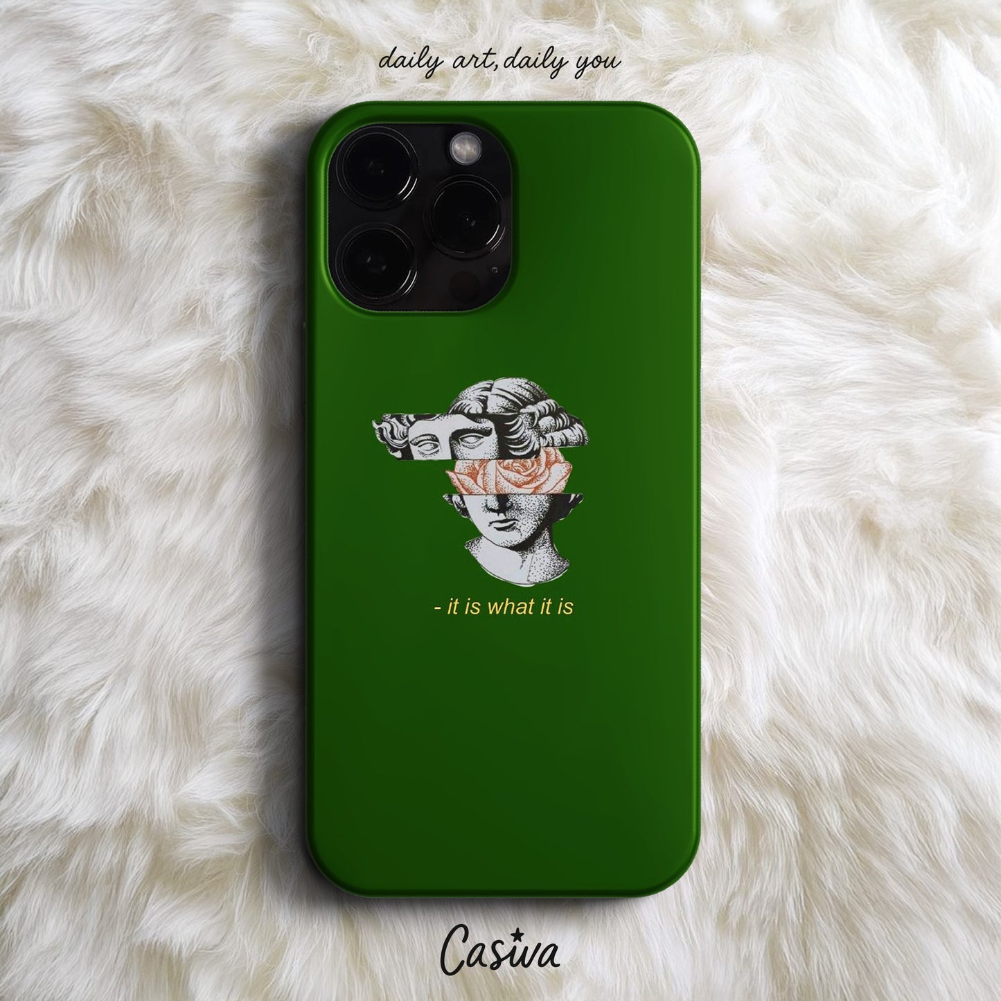 'It Is What It Is' Tasarım Telefon Kılıfı