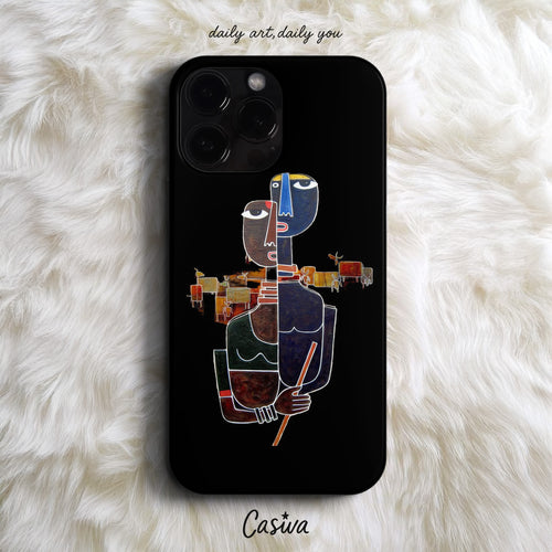 'Ethnic Cubism' Tasarım Telefon Kılıfı