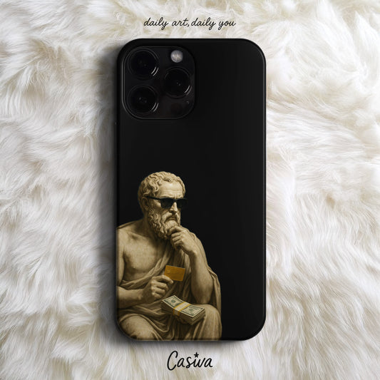 Casiva "Philosopher's Payday" Tasarım Telefon Kılıfı - Premium Designs Serisi
