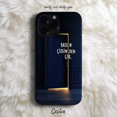 Casiva "Out of Line" Tasarım Telefon Kılıfı - Modern Tasarımlar Serisi