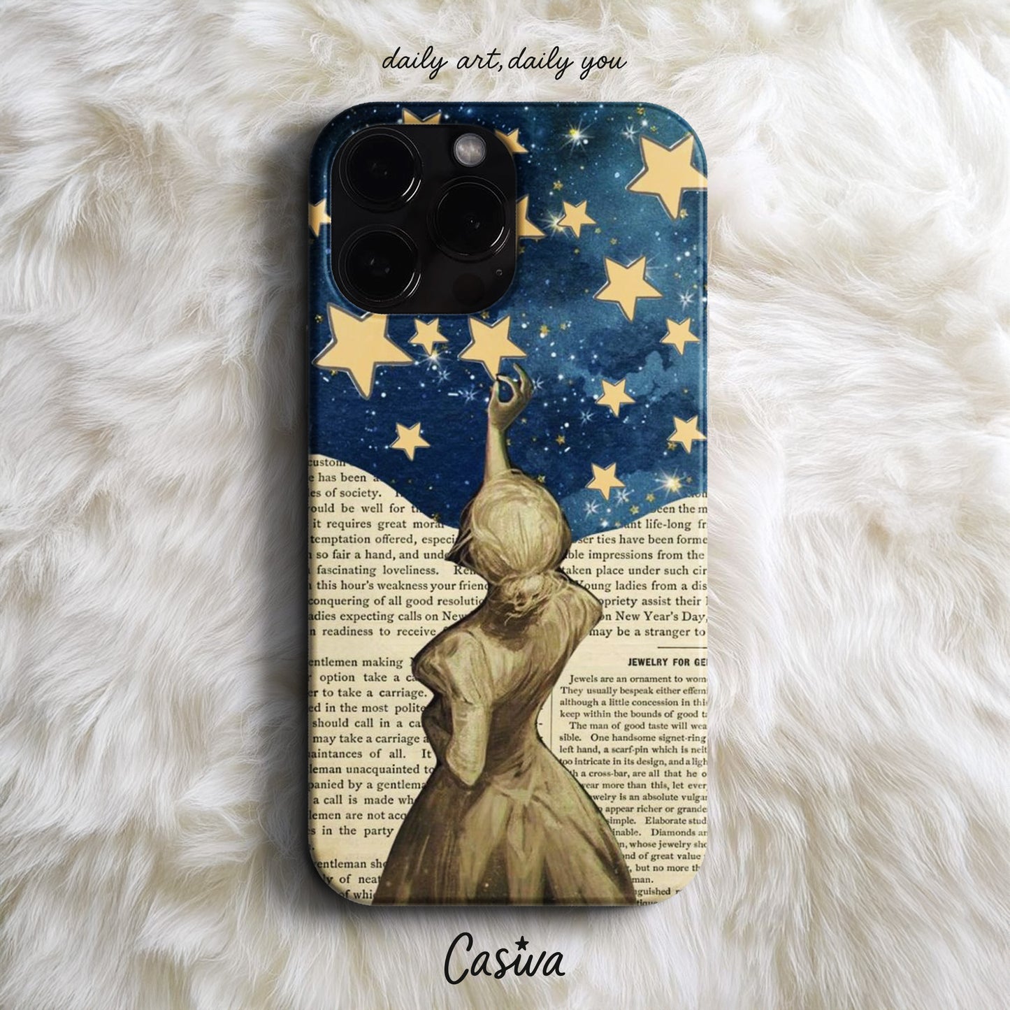 Casiva "Star Catcher" Tasarım Telefon Kılıfı - Premium Designs Serisi