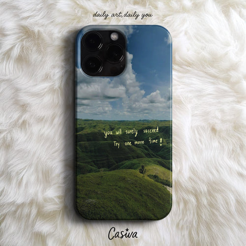 'One More Try' Tasarım Telefon Kılıfı