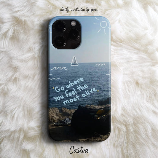 'Travel Diary' Tasarım Telefon Kılıfı