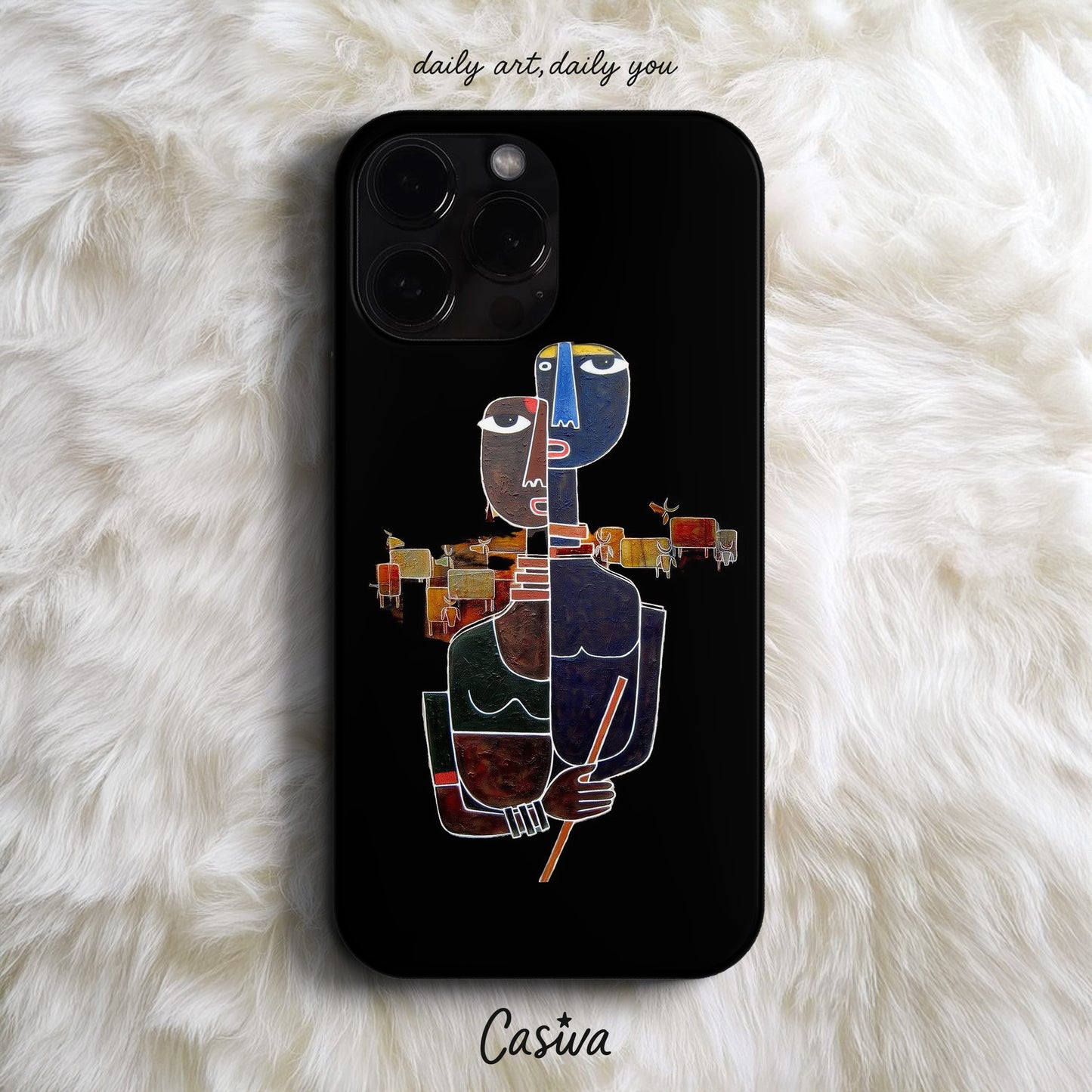 Casiva "Abstract Heritage" Tasarım Telefon Kılıfı - Modern Tasarımlar Serisi