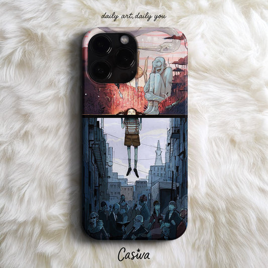 Casiva "Between Two Worlds" Tasarım Telefon Kılıfı - Art & Design Serisi
