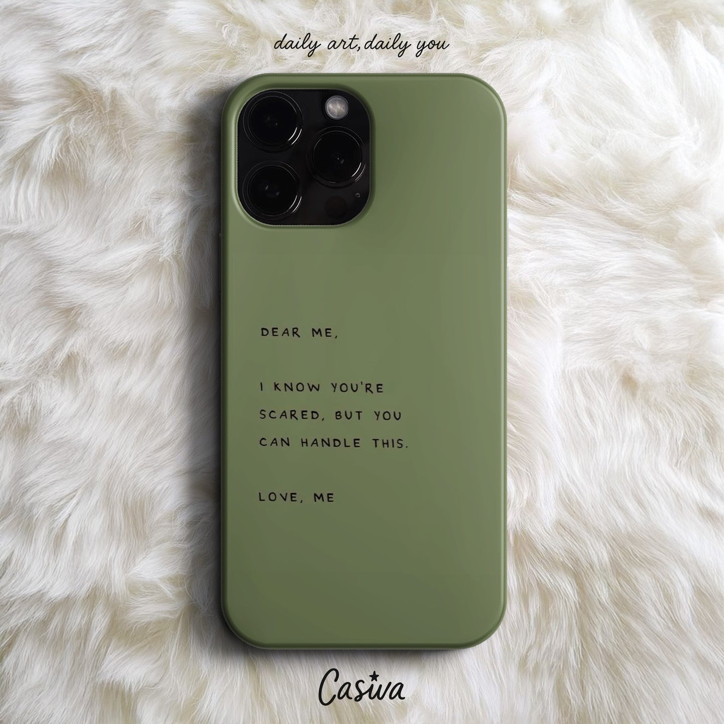Casiva "Dear Me" Tasarım Telefon Kılıfı - Tasarım Koleksiyonu Serisi
