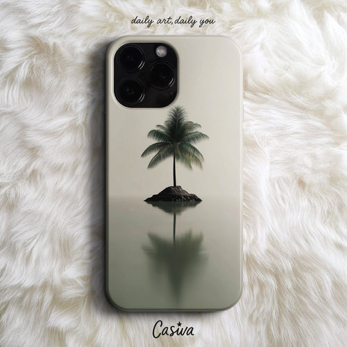 Casiva "Silent Island" Tasarım Telefon Kılıfı - Desenli Kılıflar Serisi
