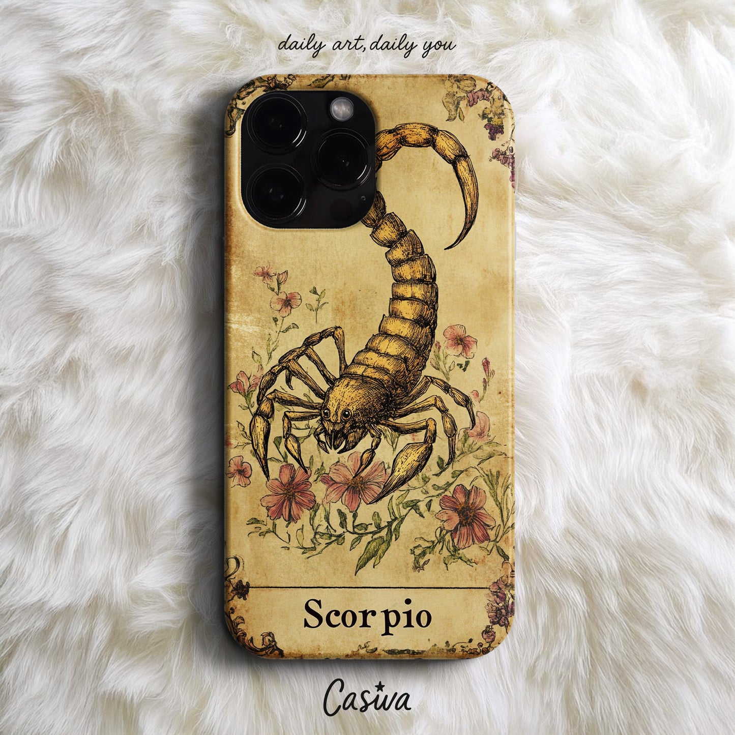 'The Scorpio Sting' Tasarım Telefon Kılıfı